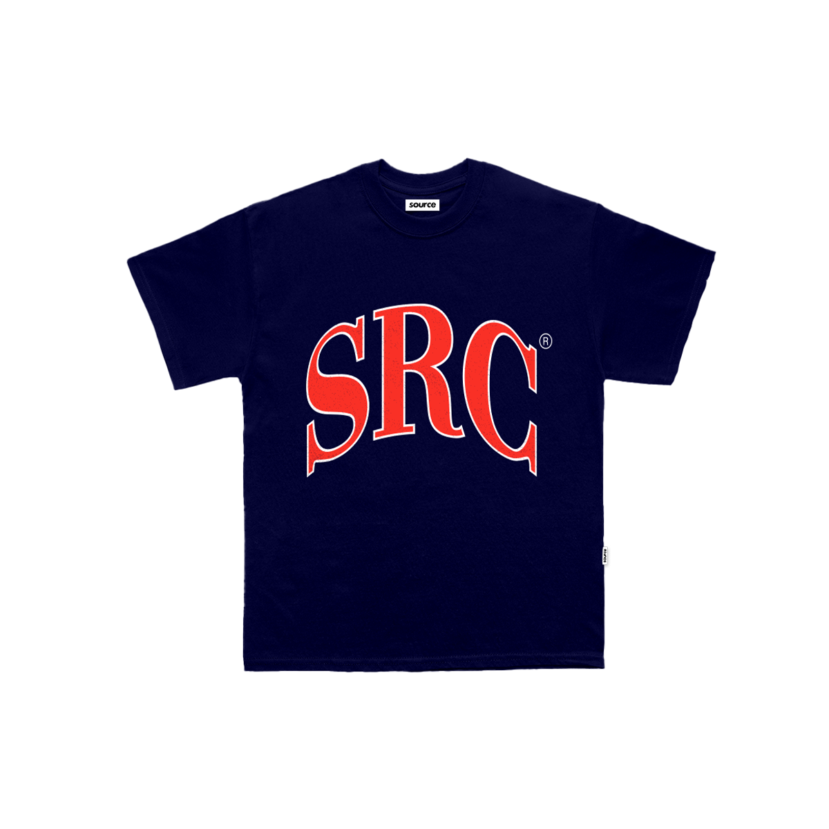 Arc Logo in Navy Blue Classic Tee