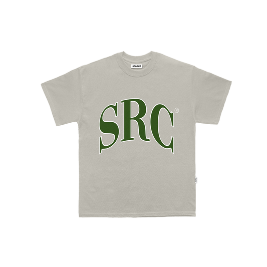 Arc Logo in Oat Classic Tee