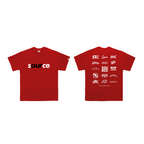 Over The Years Tee - Red