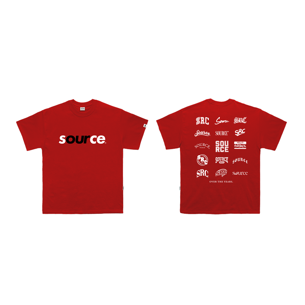 Over The Years Tee - Red