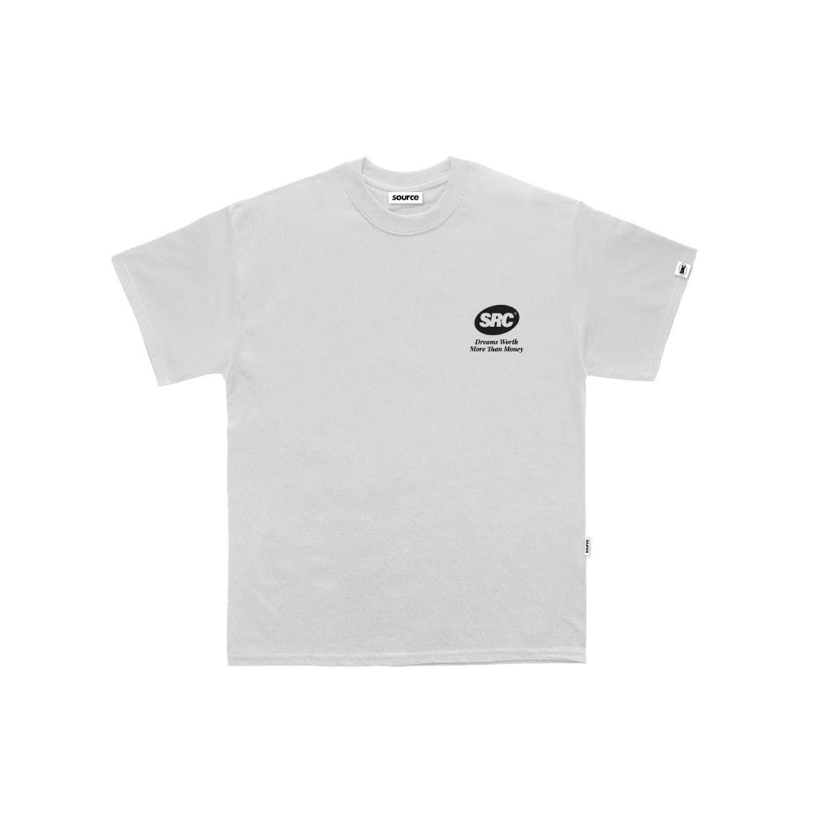 Peso in White Oversized Tee