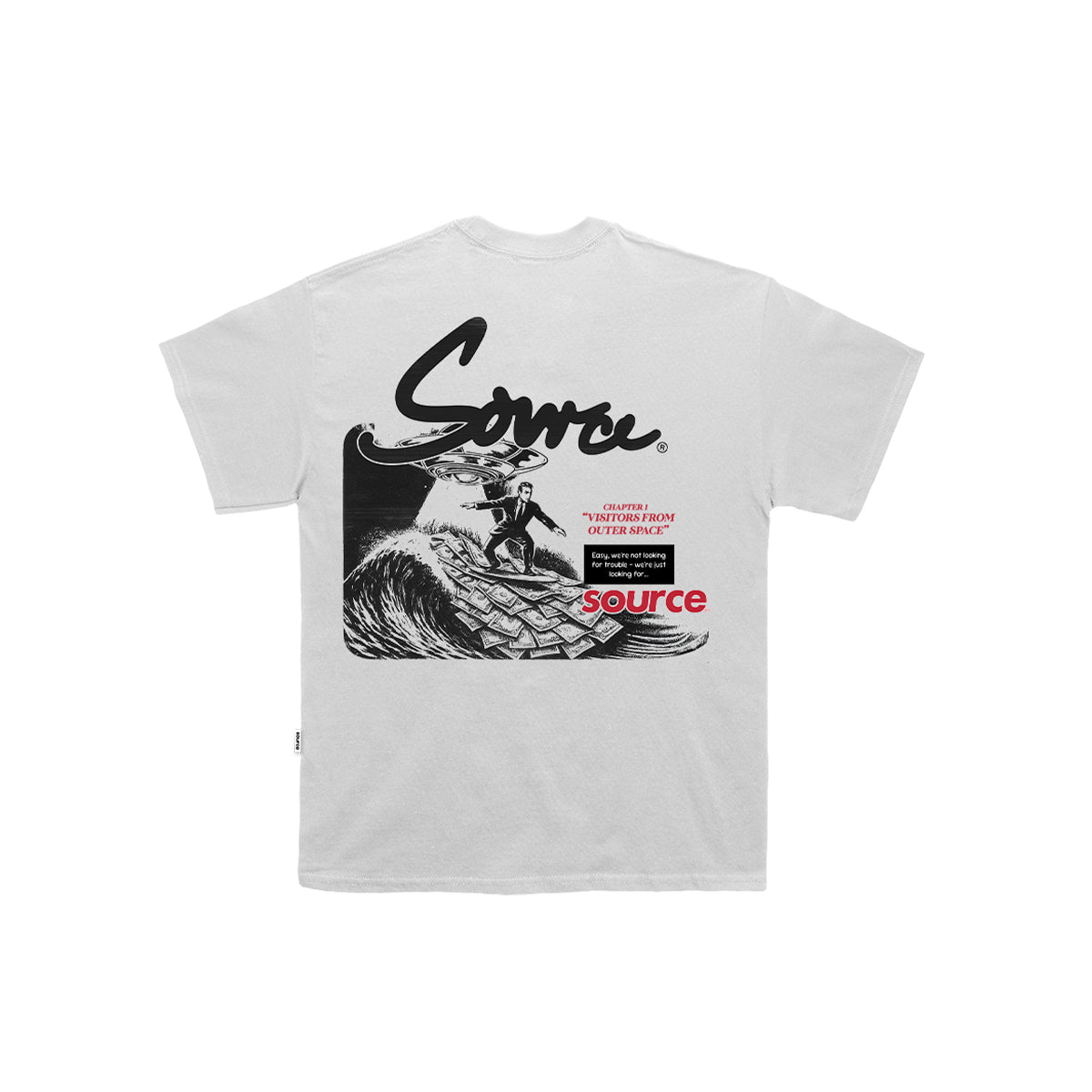 Space Surfer Oversized Tee