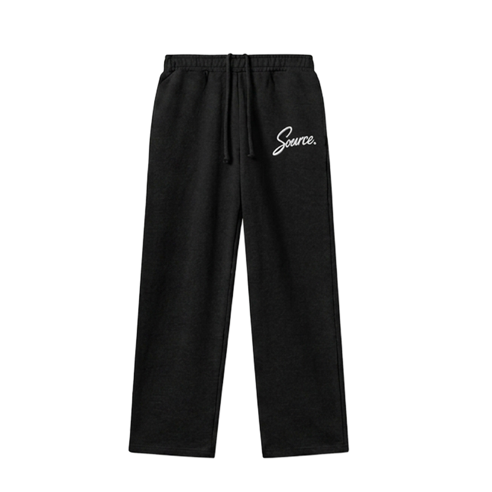 Core Open-Hem Pants - Anthracite