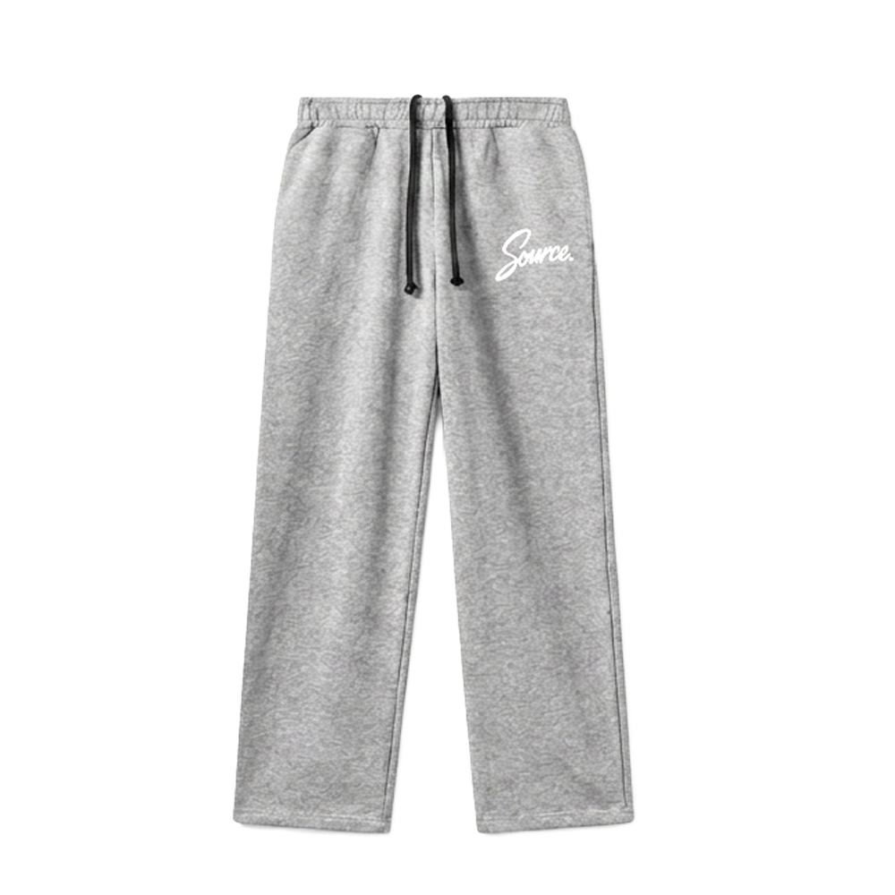 Core Open-Hem Pants - Cement